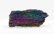 Rainbow Hematite Specimen Iridescent Mineral Minas Gerais, BRAZIL ID Card & Case