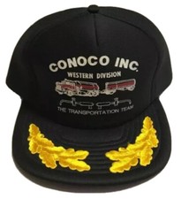 Vtg Conoco Trucker Hat Oilfield Oil Gas Western Division Cap Petroleum Energy