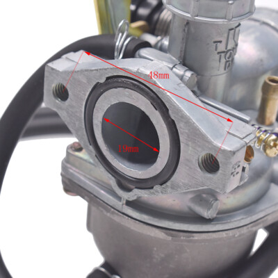 PZ19 Carburetor Throttle Cable Handle Grips And Cable Set 22 Mm/0.87 In 50cc 70cc 90cc 110cc 125cc For Chinese Quad 4 Stroke ATV TaoTao Baja Go Kart Dirt Bike Pit Bike With - Foto 14