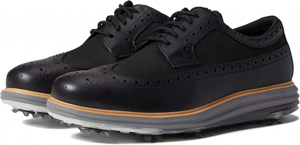COLE HAAN ZERØGRAND OG WING OX GOLF 7 B Cole Haan ZeroGrand Original Grand OG Tour Leather Wingtip