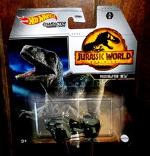 Hot Wheels Character Cars Jurassic World Dominion: 2021 VELOCIRAPTOR 'BETA'