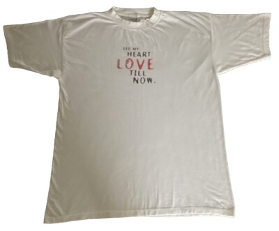 Original ROMEO + JULIA 1996 Baz Luhrmann Promo T-Shirt Leonardo DiCaprio XL