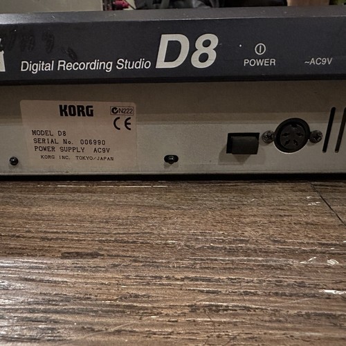Korg D8 MTR Multi-track recorder Lowest Price Sold out Items From JAPAN Used - Picture 7 of 9
