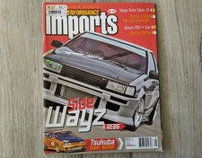 High Performance Imports Magazine No 53 ae86 tsukuba nismo nsx banzai gts drifte