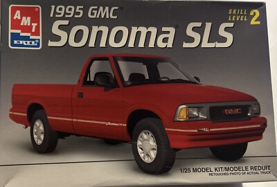 Original Issue AMT '95 GMC Sonoma S15 SLS Vintage 1995 1/25 Model Kit NEW
