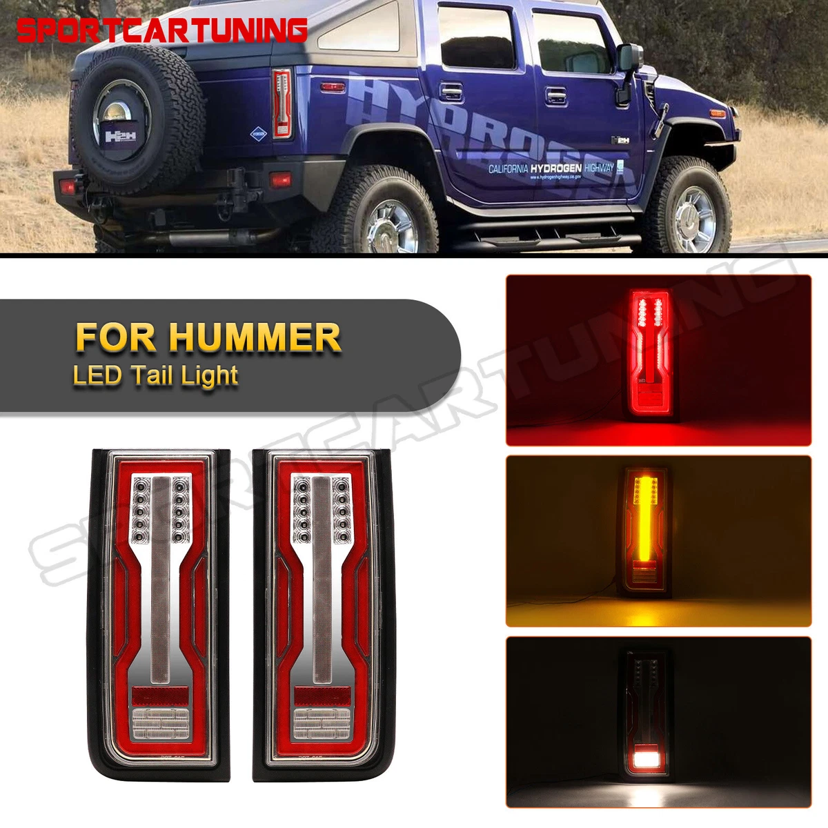Tail Lights for Hummer H2 for sale | eBay