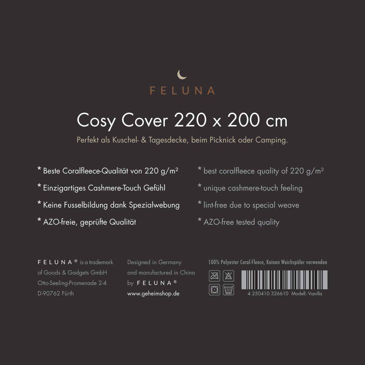 Coperta morbida coperta soggiorno copriletto copridivano XXL corallo pile cashmere tocco caldo foto 5