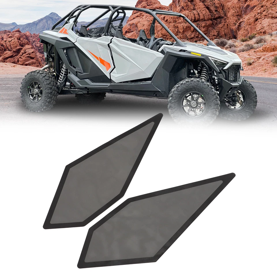 For Polaris RZR Turbo R Rear Inner Intake Screen Set Left &Right 5456091 5456092 - Image 2 of 4