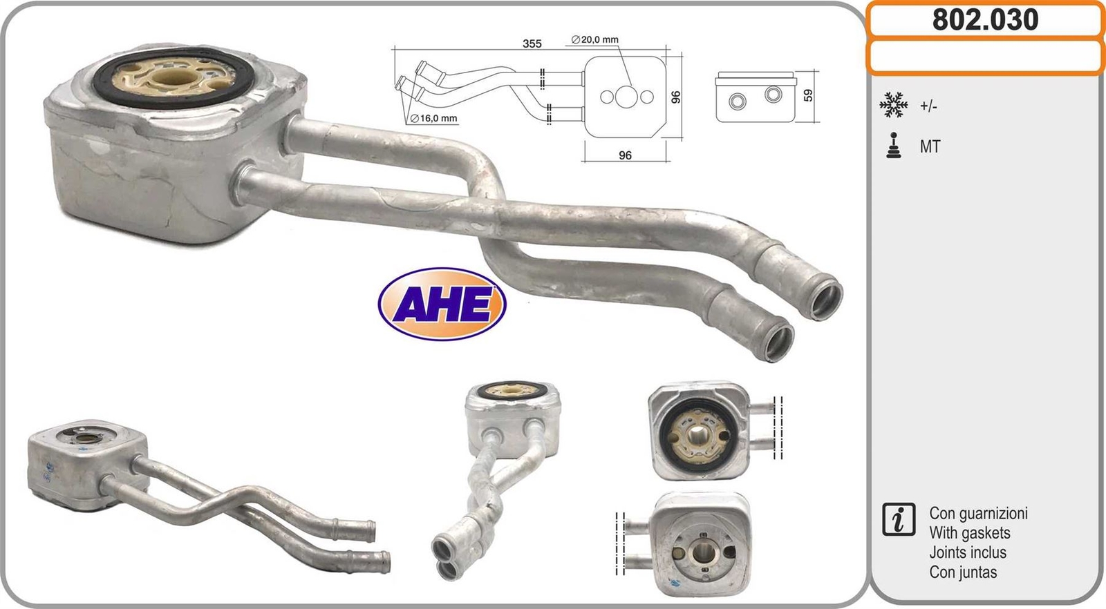 Remplacement radiateur d'huile pour entretien moteur 1.6 16V Seat Leon et Golf IV