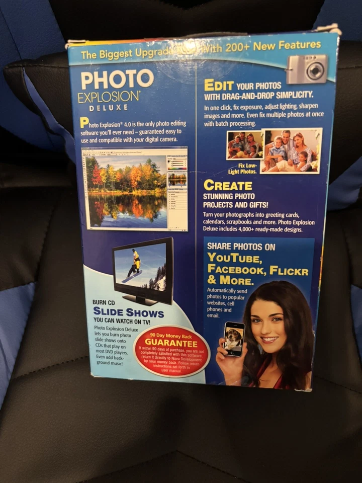 PHOTO EXPLOSION DELUXE DIGITAL PHOTO STUDIO NEW SEALED - Image 3 of 3