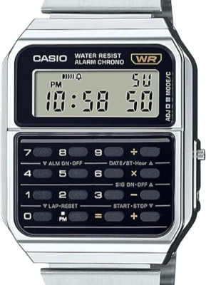 CASIO Standard CA-500WE-1AJF Calculator Design Silver Digital 