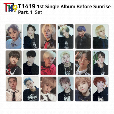 T1419 1st Single Album Before Sunrise Part 1 Official Photocard