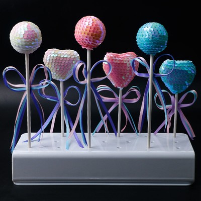  Cake Pop Ständer Pops Acrylglas Schmilzt Lutscherpräsentationsständer