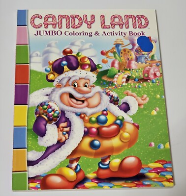 Rare Vintage Candy Land Coloring & Activity Book