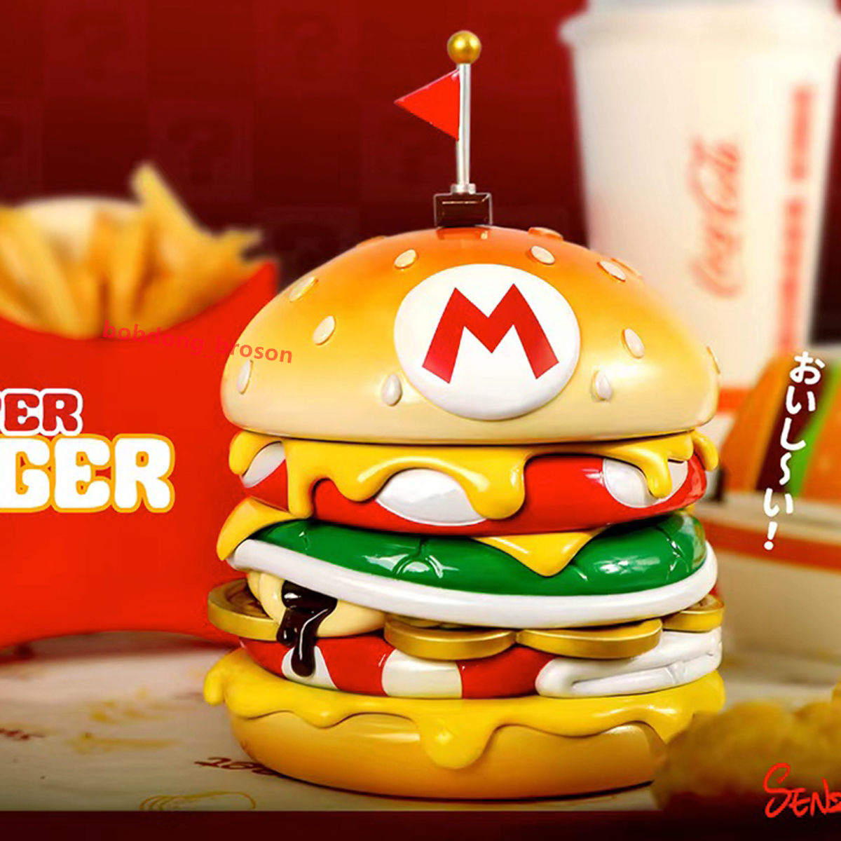 その他 Mighty Burger Suburi Figure Collection Mighty Burger Suburi Figure Collection