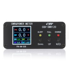 CQV-SWR120 120W SWR  Power Standing Wave Meter Full Color HD Display FM-AM-SSB