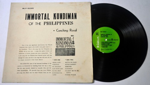 CONCHING ROSAL Immortal Kundiman Of The Philippines OPM LP Vinyl Record - Picture 2 of 5