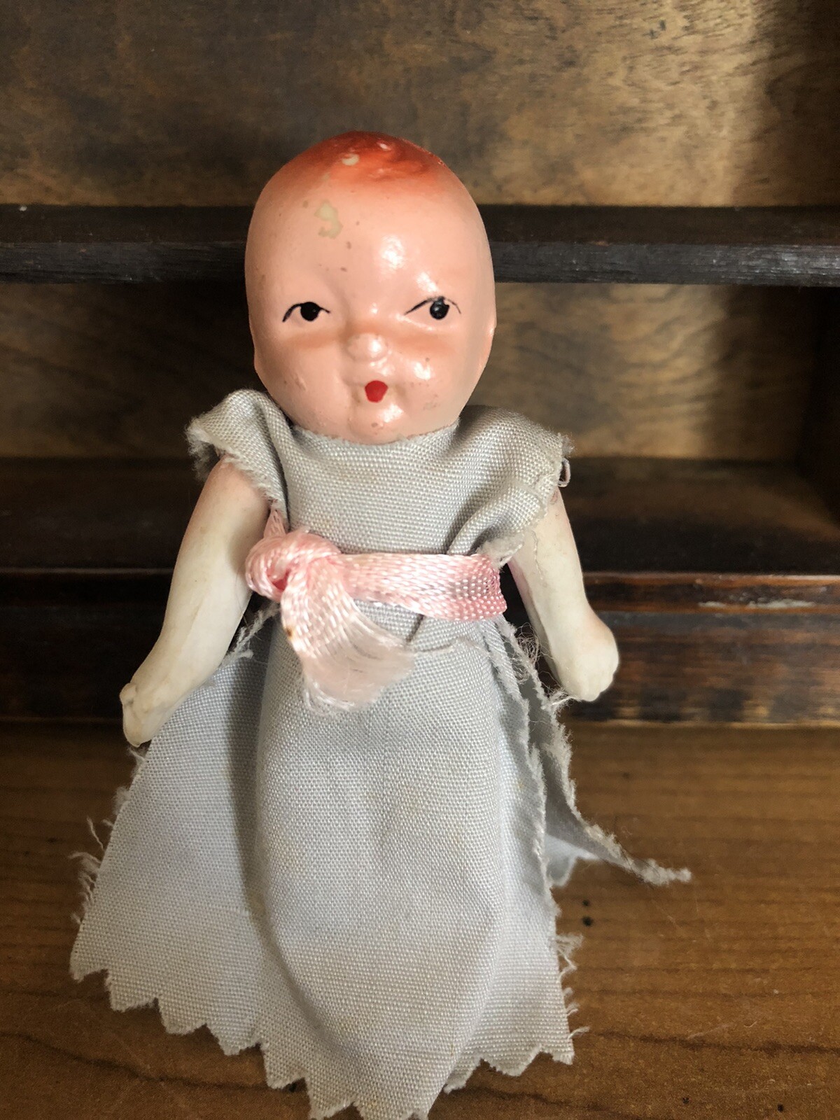 ANTIQUE PORCELAIN BISQUE BABY DOLL JAPAN 23/4 inch (2 dolls!) eBay