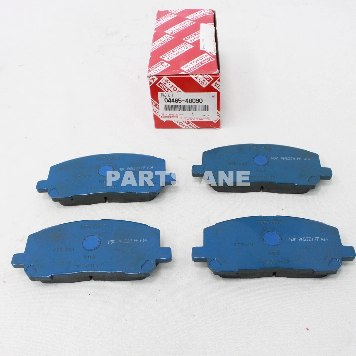 04465-48090 Toyota OEM Genuine PAD KIT, DISC BRAKE | eBay