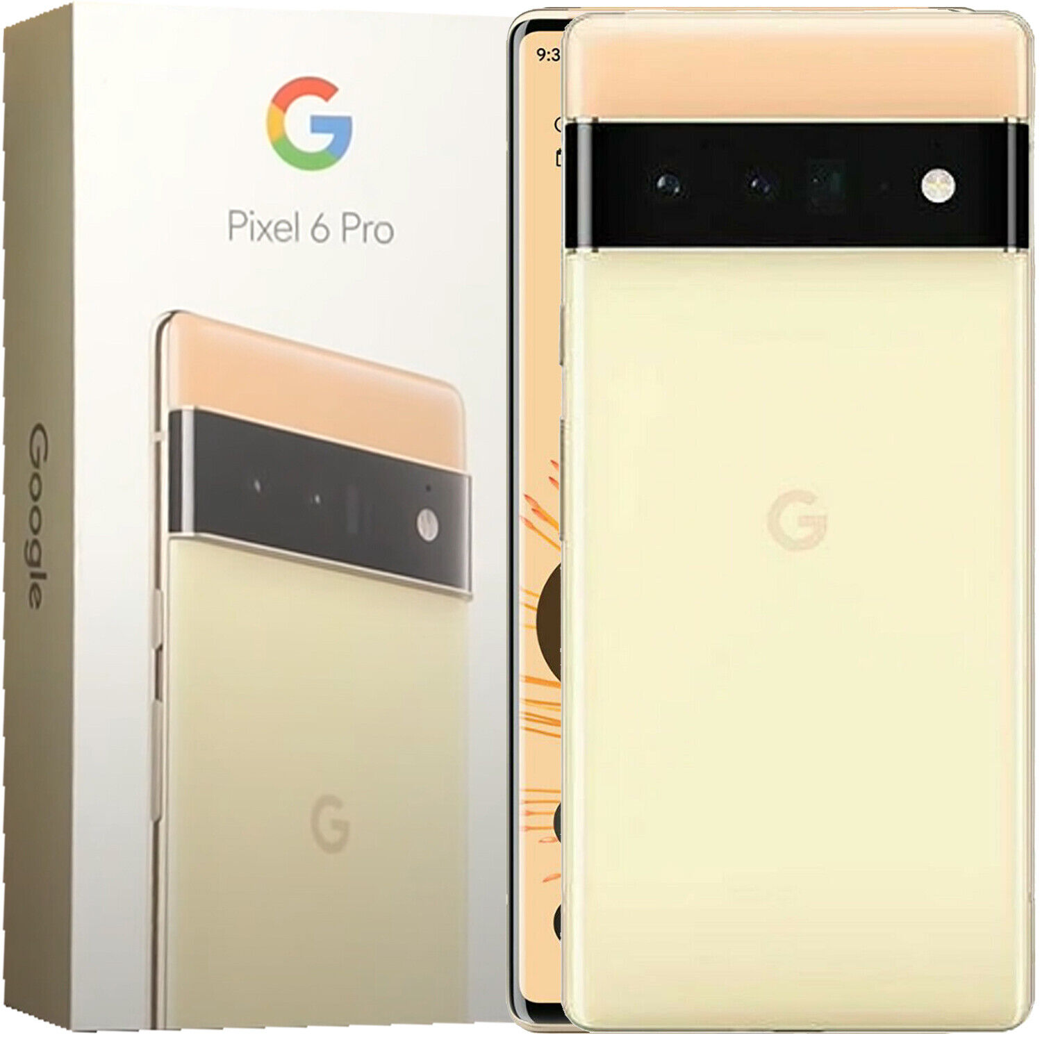 美品　シムフリー　Google Pixel 6 pro sorta sunny