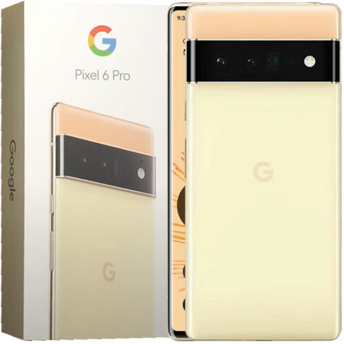 New Google Pixel 6 Pro Single SIM 128GB Sorta Sunny Factory Unlocked 5G Simfree - Picture 1 of 1