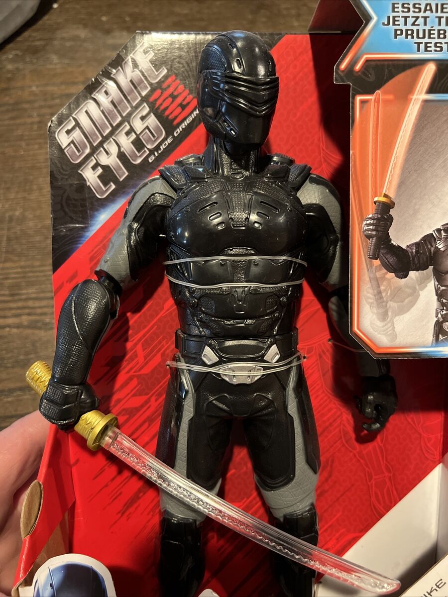 🔥SNAKE EYES Ninja Strike 🔥 GI Joe Origins Hasbro 12-Inch Action Figure New