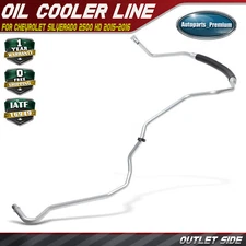 Auxiliary Outlet Transmission Oil Cooler Line for Chevrolet Silverado 2500 HD