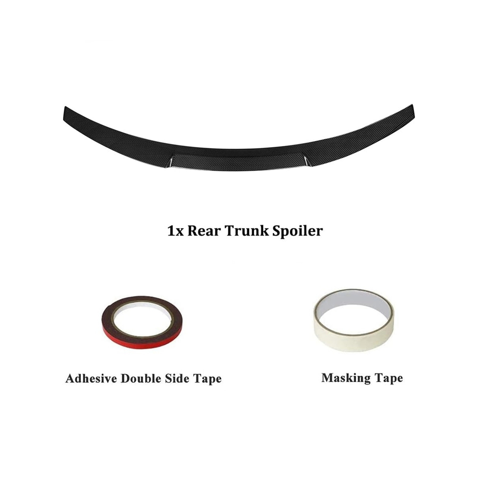 Rear Trunk Spoiler Boot Wing Carbon Fiber M4 Style for Maserati Quattroporte ...