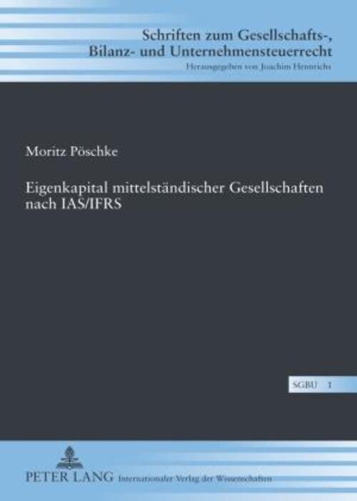 Thumbnail - Moritz Pöschke | Eigenkapital Mittelständischer Gesellschaften Nach