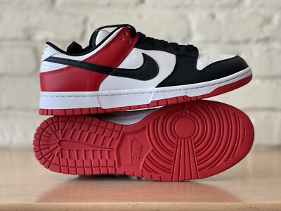 Nike Dunk Low Retro ID By You Chicago Colorway Women 12 Men 10.5 FV9524-900 New
