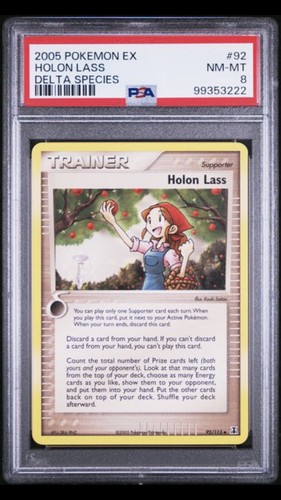 Holon Lass graded PSA 8 for sale on eBay