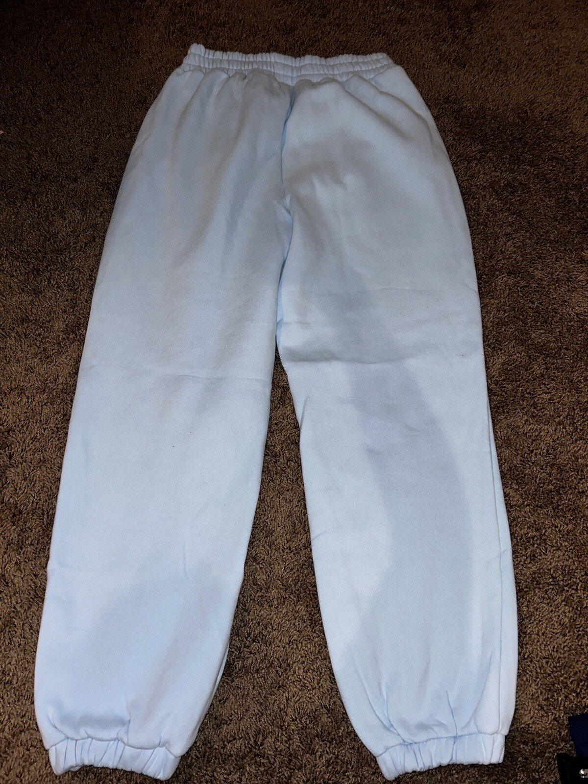 Comfrt Pastel Collection Sweatpants  Baby Blue Color Unisex size large  