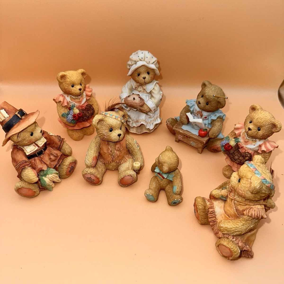 Cherished Teddies Figurines Lot of 8 | eBay