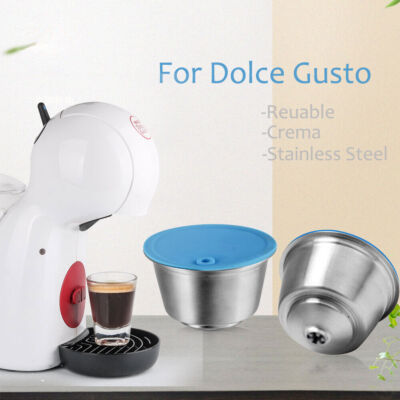 Reusable Capsule for Dolce Gusto Piccolo Filter for Stainless Steel Reutiliz
