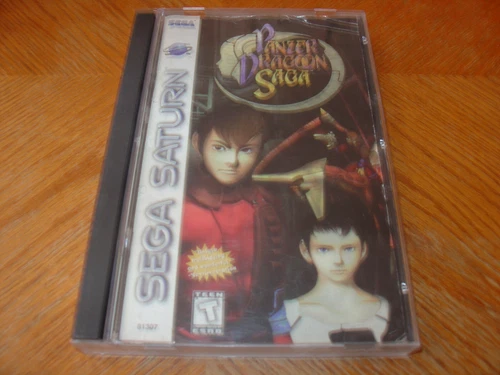 Panzer Dragoon Saga (Sega Saturn, 1998) Complete Authentic Near Mint Fast Ship