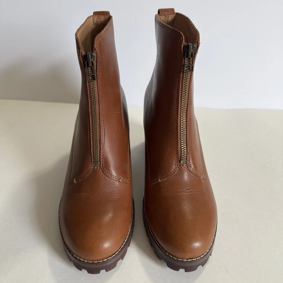 Bota Madewell The Alyce con suela frontal con cremallera en arce seco talla 9 Foto 4 de 4