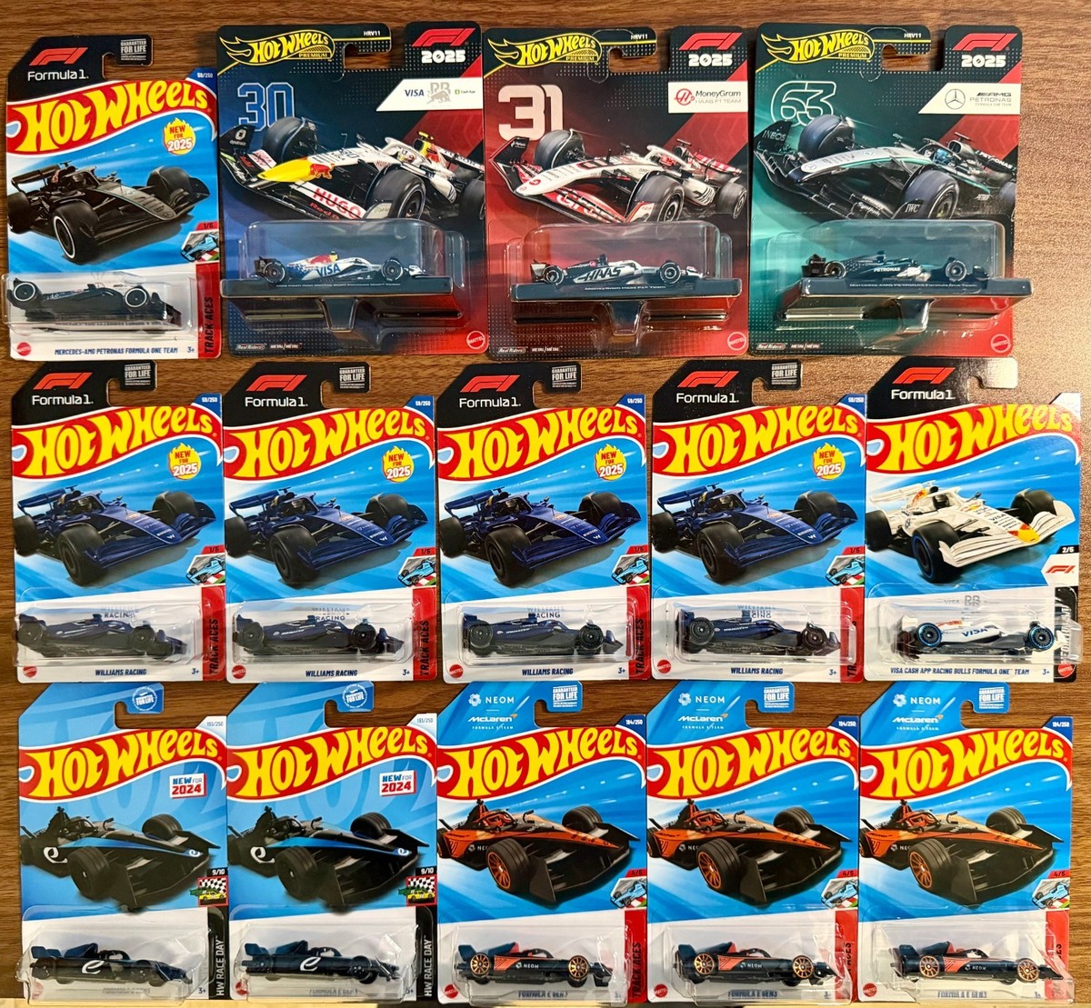 ミニカー Hot Wheels F1 Formula & HW motor show Hot Wheels F1