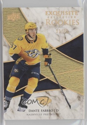 2019-20 Upper Deck Black Diamond Gold Spectrum 22/75 Dante Fabbro #R-DF RC 8i3