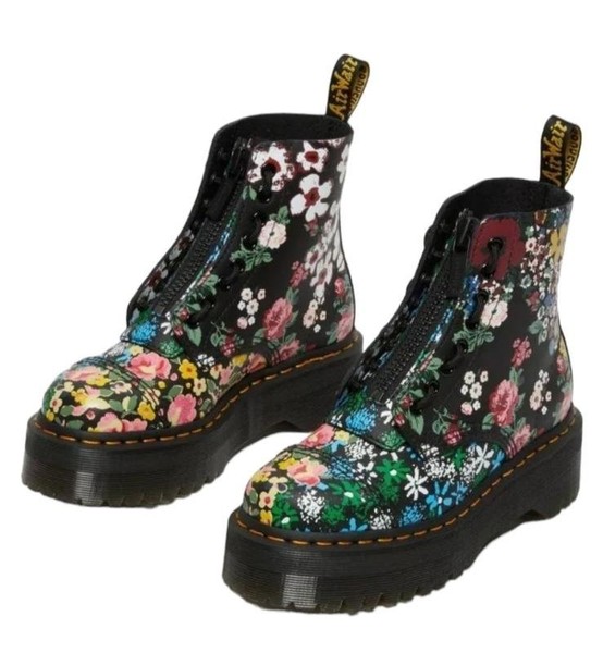 Women Dr. Martens Boots Multicolor Leather 37 #3KJI