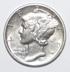 1938 D Mercury Dime AU/UNC (O272)
