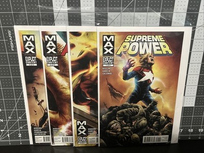 Supreme Power vol. 2 #1-4 VF complete series Marvel MAX Squadron Supreme
