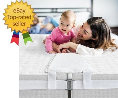 Bed Bridge, Twin to King Bed Converter Kit, Bed Gap Filler with Strap, Mattress