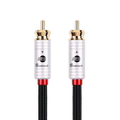 JIB Cavo RCA Audio Coassiale Digitale Qualità Audiofila Para Subwoofer, Connetto - Foto 10 di 12