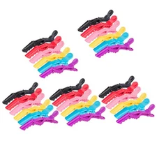 30 Pcs Hairdressing Clips Salon Hair Clips Plastic Sectioning Clips Set