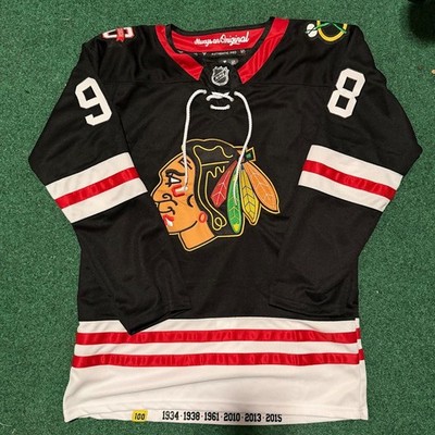Connor Bedard Blackhawks 100 Year Centennial Black Jersey