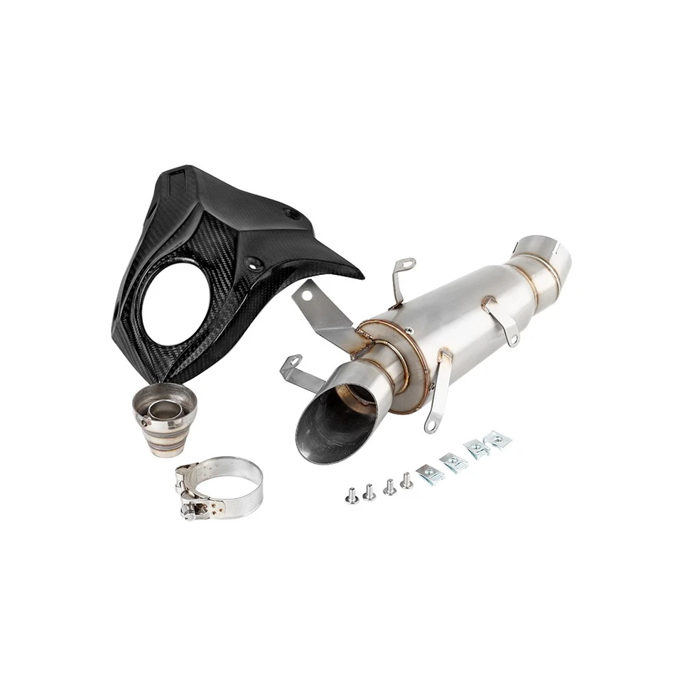 Silenciador deslizable tubo de escape de enlace medio para motocicleta Honda CBR1000RR 2017-2024 Foto 2 de 4