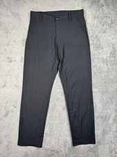 Kirkland Signature Men’s Performance Tech Pants Black NWT 32x32 Gusseted Crotch