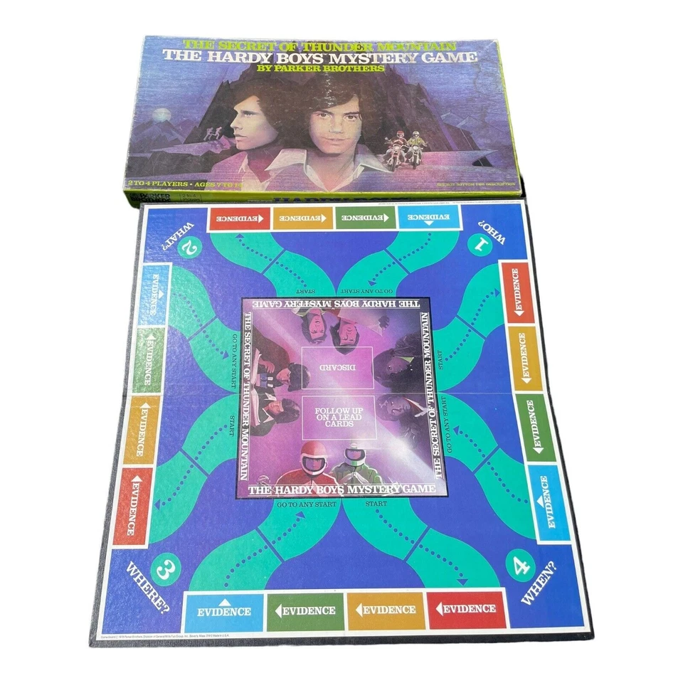 The Hardy Boys Mystery Game The Secret of Thunder Mountain Parker Brothers - Image 2 of 3