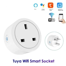 Tuya Smart Wifi Plug US UK JP Standard Wireless Outlet Remote Control Smart Home