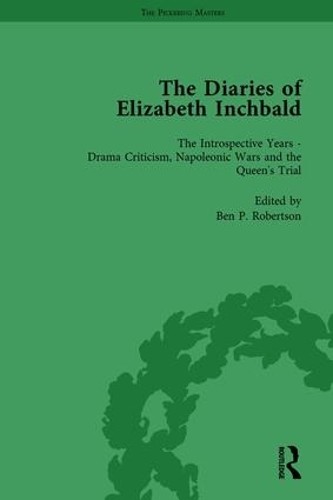 The Diaries of Elizabeth Inchbald Vol 3 - 9781138759336